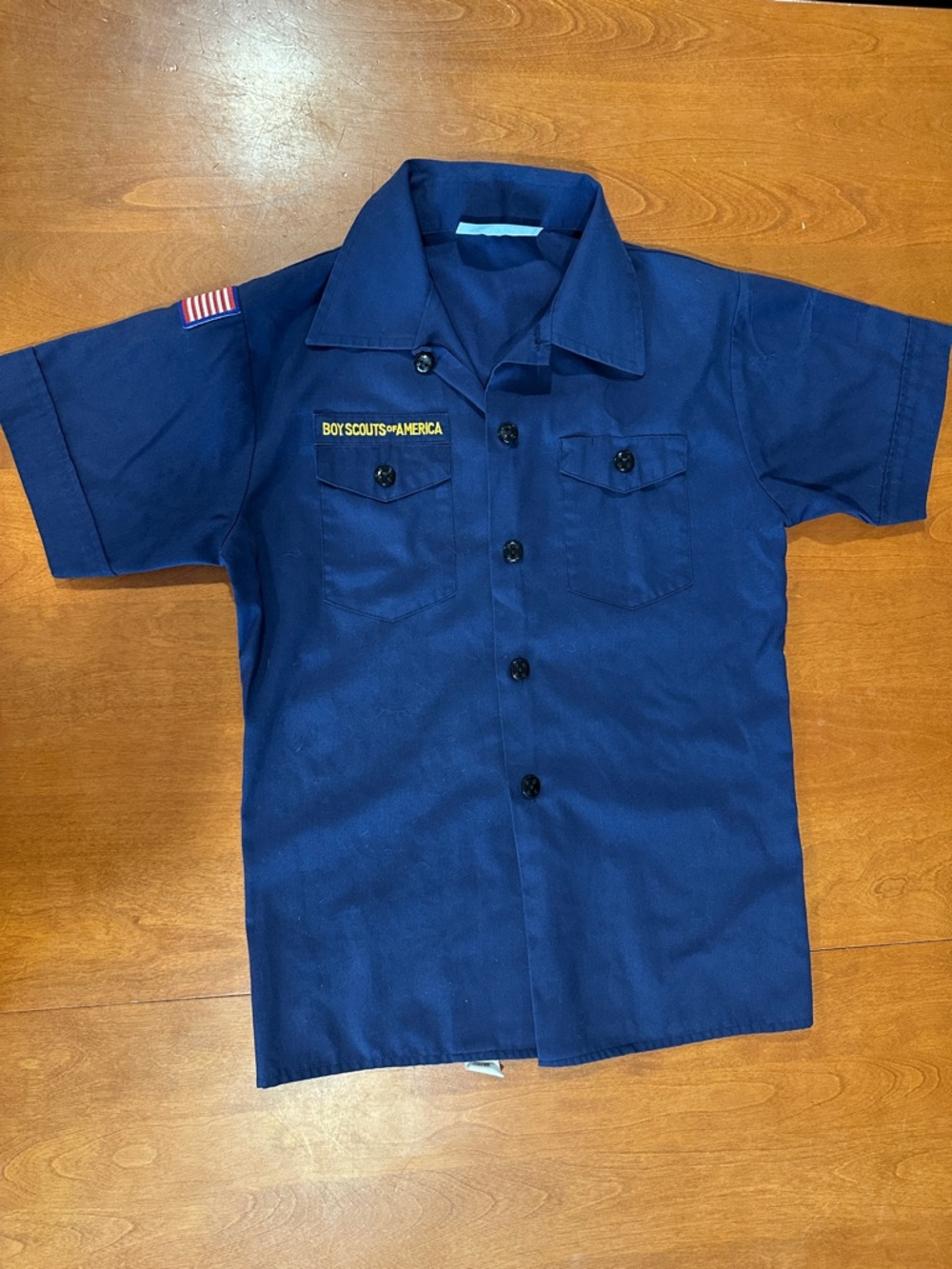 Boy Scouts of America Official Class A Cub Scout Shirt Size Medium No Patches